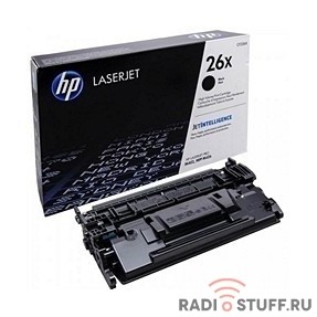 HP Картридж CF226XC Black лазерный увеличенной емкости (9000 стр)  (белая корпоративная коробка)