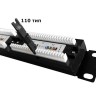 Патч-панель UTP, 19", 24 порта RJ45, cat.5е, 1U, Dual type, NETKO Optima