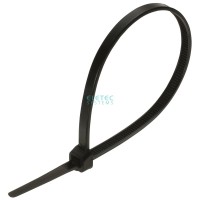 Стяжка для кабеля 290х3,6 черная (100 шт)