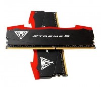 Memory Module PATRIOT Viper Xtreme 5 Gaming DDR5 Общий объём памяти 48GB Module capacity 24GB Количество 2 7600 МГц Множитель частоты шины 36 1.45 В черный PVX548G82C38K