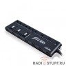 HUB GR-380UAB Ginzzu USB 3.0 10 port + adapter