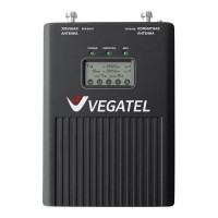 Репитер Vegatel VT2-4G (LED), 4G/LTE, усиление 93 дБ 