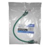 Патч-корд Technolink UTP4 cat 5e, 0,25м, ВС, LSZH, зеленый, литой коннектор