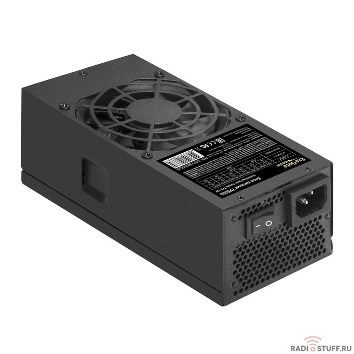 Exegate EX292227RUS Блок питания 400W ExeGate TPS400 (TFX, 8cm fan, 24pin, 4+4pin, 3xSATA, 2xIDE, black)