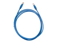 Патч-корд UTP4 cat.5e, 2.0м, литой коннектор, синий, Netko CKC