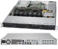 Серверная платформа 1U SATA SYS-6019P-WT SUPERMICRO
