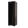 Шкаф напольный 19" Netko 42U серия Optima (600х600х2022), передняя дверь стекло, черный, разобранный (упакован в 2 коробки)