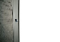 Дверь для шкафа TS,T2 стеклянная 42U Ширина 600 серая, с перфорацией Netko
