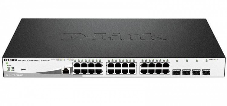 DGS-1210-28P/ME/A1A коммутатор D-Link 