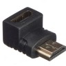 Переходник гнездо HDMI - штекер HDMI угловой, NETKO Optima