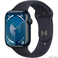 Apple Watch Series 9 GPS 45mm Midnight Aluminium Case with Midnight Sport Band M/L [MR9A3LL/A]
