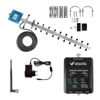 Vegatel VT2-2100-kit (LED), 3G/UMTS, усиление 86 дБ