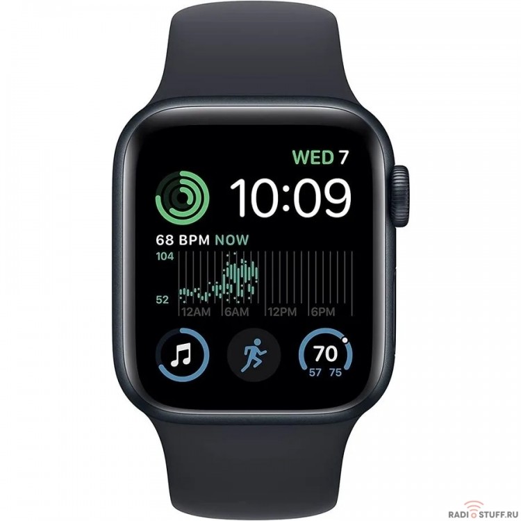 Apple Watch SE GPS Midnight Aluminum Case with Sport Band 40mm  [MNL83LL/A] (США)