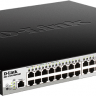 D-Link DGS-1210-52MPP/ME/B3A PROJ Управляемый коммутатор 2 уровня с 48 портами 10/100/1000Base-T и 4 портами 1000Base-X SFP (48 портов с поддержкой PoE 802.3af/802.3at (30 Вт), PoE-бюджет 740 Вт) 