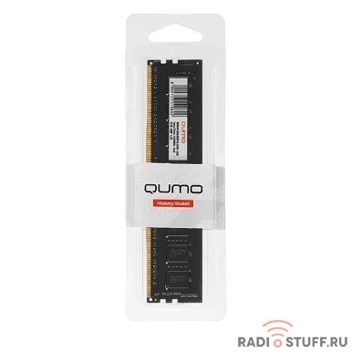 QUMO DDR4 DIMM 8GB QUM4U-8G3200P22 PC4-25600, 3200MHz OEM/RTL