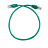 Патч-корд Technolink UTP4 cat 5e, 0,5м, ВС, LSZH, зеленый, литой коннектор