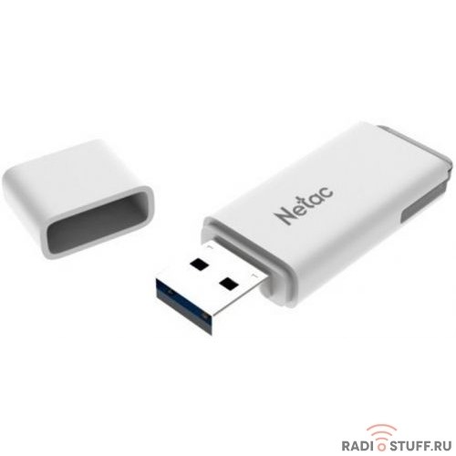 Netac USB Drive 128GB U185 USB2.0, with LED indicator [NT03U185N-128G-20WH]