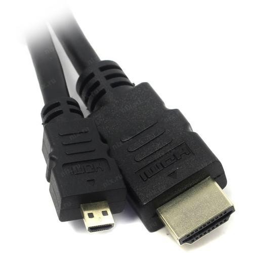Кабель HDMI- MICRO HDMI 1M V2 TCG206-1M TELECOM Кабель HDMI- MICRO HDMI 1M V2 TCG206-1M TELECOM