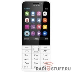 Nokia 230 DS WHITE-SILVER [A00026972] 