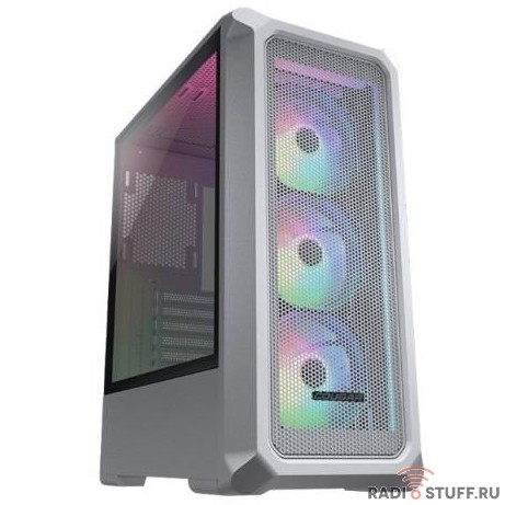 Cougar Archon 2 Mesh RGB White, 3х120мм ARGB Fan, ARGB Fan Hub, без БП, белый, ATX