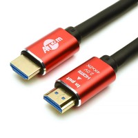 Кабель HDMI 15 m (Red/Gold, в пакете) VER 2.0