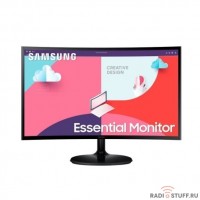 LCD Samsung 27" S27C360EAI черный {VA Curved 1920x1080 75Hz 250cd D-Sub HDMI}