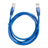 Патч-корд Technolink UTP4 cat 5e, 1,5м, ВС, LSZH, синий, литой коннектор