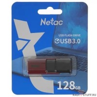 Netac USB Drive 128GB U182 Red USB3.0,retractable [NT03U182N-128G-30RE]