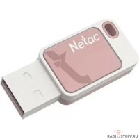 Netac UA31 8Gb <NT03UA31N-008G-20PK>, USB2.0, розовая