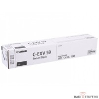 Тонер C-EXV 59 черный для Canon iR 2625/2630/2645, 30К (О) 3760C002