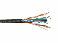 Кабель U/UTP4 cat.6, 4 пары 23 AWG BC, одножильный, 305м, с крестовиной, для наружных работ, FLUKE TEST, NETKO Expert