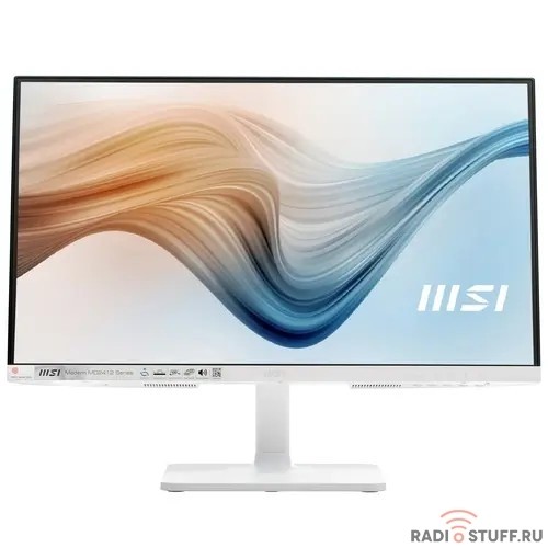 LCD MSI 23.8" Modern MD2412PW белый {IPS 1920x1080 100Hz 5ms 16:9 300cd 178/178 HDMI M/M USB HAS Pivot}