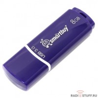 Smartbuy USB Drive 8GB Crown Blue (SB8GBCRW-Bl) 