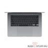 Apple MacBook Air 15 2023 [Z18N0017W] (КЛАВ.РУС.ГРАВ.) Space Grey 15.3" Liquid Retina {(2880x1864) M2 8C CPU 10C GPU/16GB/512GB SSD}