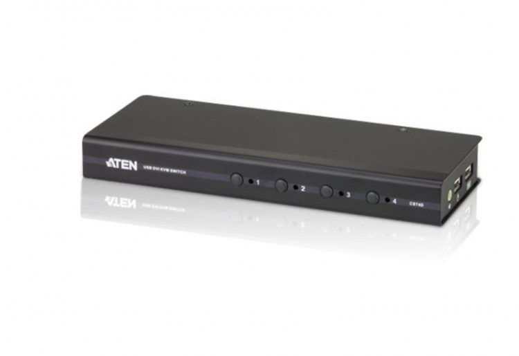 KVM-переключатель Aten CS74D-AT-G, USB 4PORT DVI  
