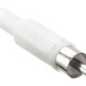 Штекер RCA белый, NETKO Optima