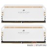 Corsair DDR4, 3600MHz 16GB 2x8GB DIMM, DOMINATOR PLATINUM RGB White Heatspreader, RGB LED, 1.35V CMT16GX4M2C3600C18W