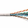 Кабель U/UTP4 cat.6a, 4 пары 23 AWG BC, 305м, одножильный, неэкранированный, с крестовиной, 305м, FLUKE TEST, NETKO Expert СКС
