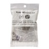 Модуль Keystone экранированный, RJ45, cat.5e, 180°, 110/Krone тип, без инструмента, KE, металлик, NETKO Expert CKC