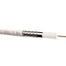 Кабель коаксиальный 3C-2V, 75 Ом (CCS, оплетка 32 нити AL), белый (100м) NETKO Optima