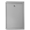 Шкаф настенный 10" 9U серия COMPACT (320х315х465), передняя дверь стекло, серый, Netko