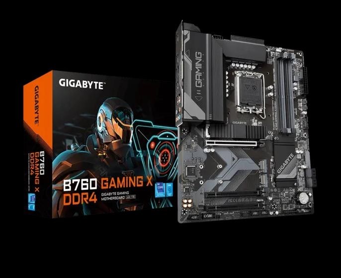 Материнская плата GIGABYTE Intel B760 LGA1700 Memory DDR4 B760GAMINGX