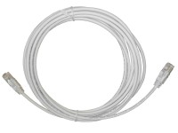 Патч-корд UTP4 cat.5e, 5.0м, литой коннектор, серый, LSZH, NETKO Expert CKC