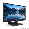 LCD PHILIPS 23.8" 242B9TL/00 Black {IPS Touch 1920x1080 5ms 178/178 250cd D-Sub DVI HDMI1.4 DisplayPort 2xUSB3.1}