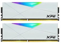 Модуль памяти ADATA XPG SPECTRIX D50 RGB DDR4 Общий объём памяти 16Гб Module capacity 8Гб Количество 2 4133 МГц Множитель частоты шины 19 1.4 В RGB серый AX4U320016G16A-DW50