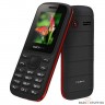 TEXET TM-130 Мобильный телефон цвет черный-красный
